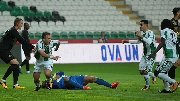 Konyaspor, galibiyet hasretini dindirdi