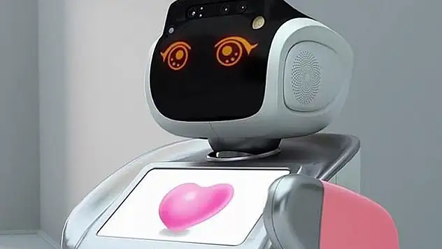 Fuar ziyaretçilerini insansı robot 'Sanbot' karşılayacak
