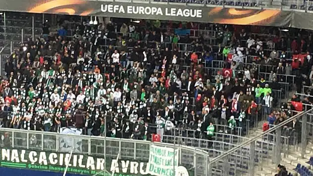 Gurbetçiler, Konyaspor'u Avusturya'da yalnız bırakmadı