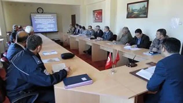 Derebucak'ta ilçe idare kurulu toplantısı