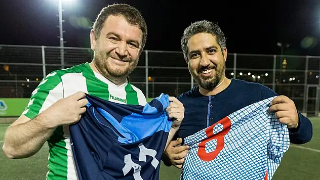 Kudüs'te dostluk kazandı!