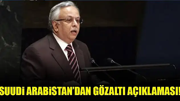 S.Arabistan'dan 'gözaltı' açıklaması