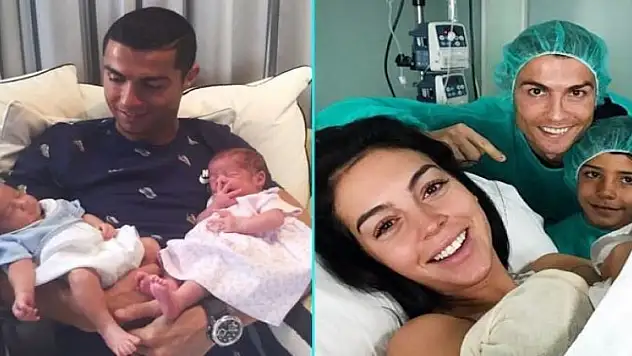 Yok artık Ronaldo! 7 çocuk...