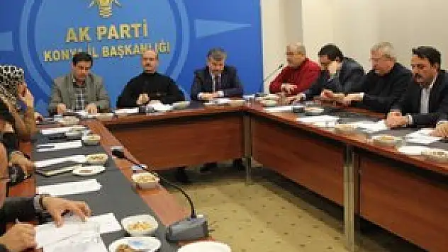 AK Parti il koordinasyon toplantısı yapıldı