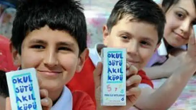 'Okul sütü'ne onay