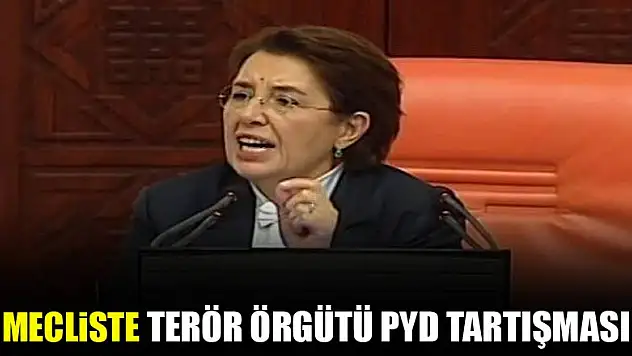 Meclis'te terör örgütü PYD tartışması