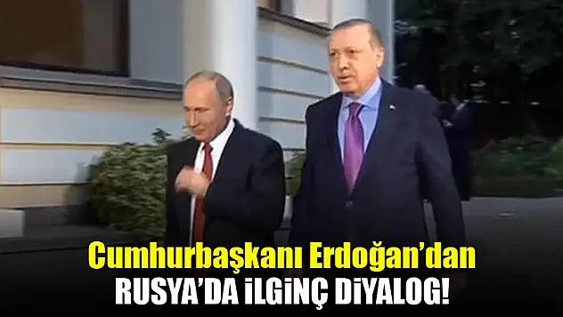Cumhurbaşkanı Erdoğan'dan ilginç diyalog! Sahi ben sana niye iyi misin diye sormuyorum?