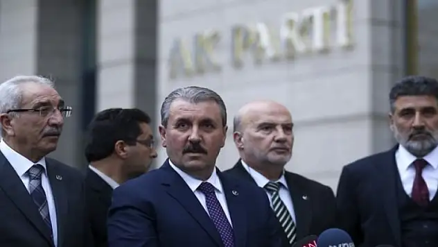 Destici'den, Erdoğan ve 'ittifak' açıklaması