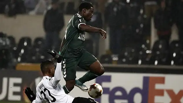 Konyaspor'da Evouna saç baş yoldurttu!