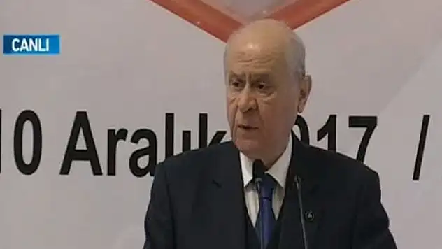 Devlet Bahçeli: Şerefsiz bir ajanın sözleriyle...