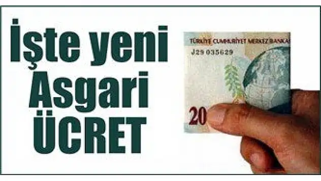 İşte 2014'ün asgari ücreti