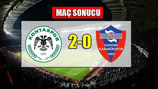 Konyaspor 2-0 Karabükspor | MAÇ SONUCU