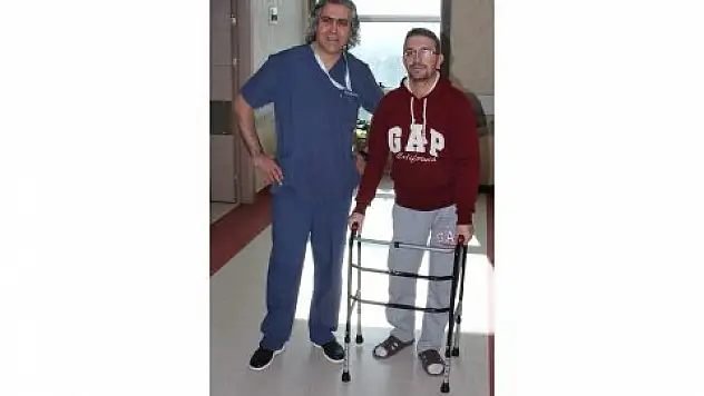 Yürümek için ölümü göze aldı Tıp literatürüne girdi