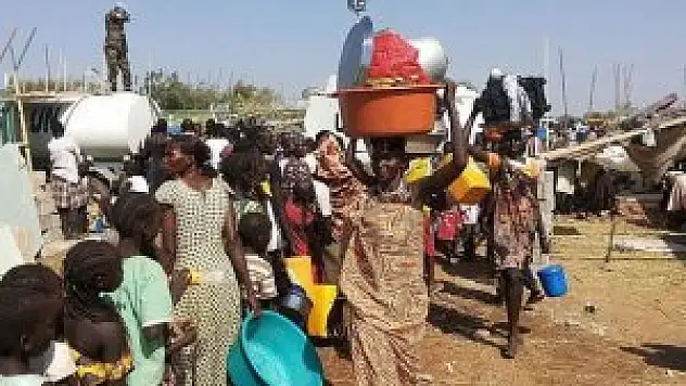Güney Sudanlı sivillerin kamplarda yaşam mücadelesi