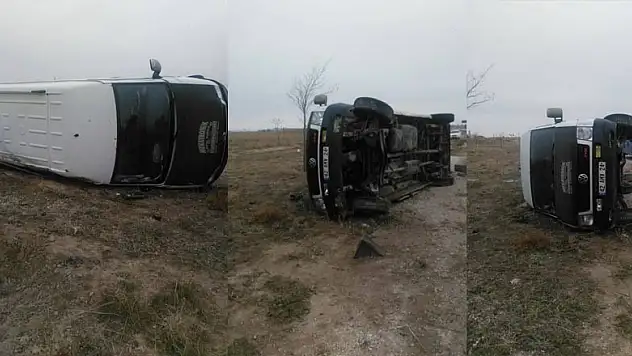 Konya'da trafik kazası: 2 yaralı