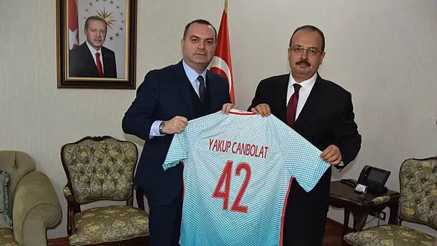 TFF'den Vali Canbolat'a ziyaret
