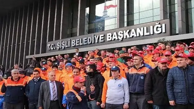 Şişli Belediyesi'nden skandal protesto