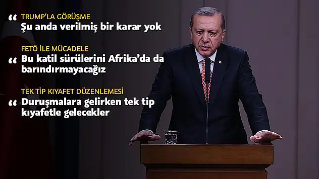 Cumhurbaşkanı Erdoğan Sudan yolculuğu öncesi açıklamalarda bulundu