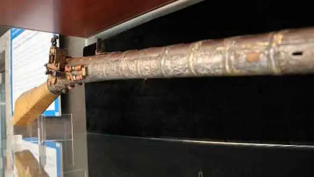 Sanat eseri gibi tüfek