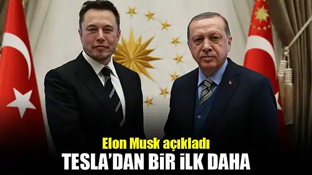Elon Musk açıkladı! Tesla'dan bir ilk daha