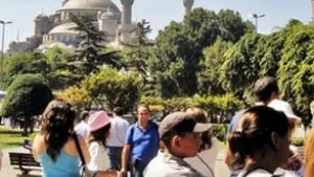 İstanbul'a 10 milyon üzerinde ziyaretçi