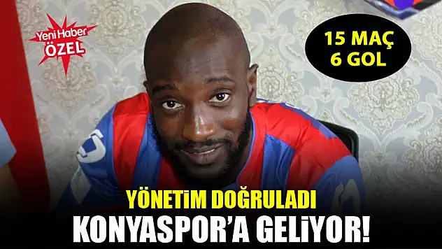 Konyaspor, ilk forvetini aldı!