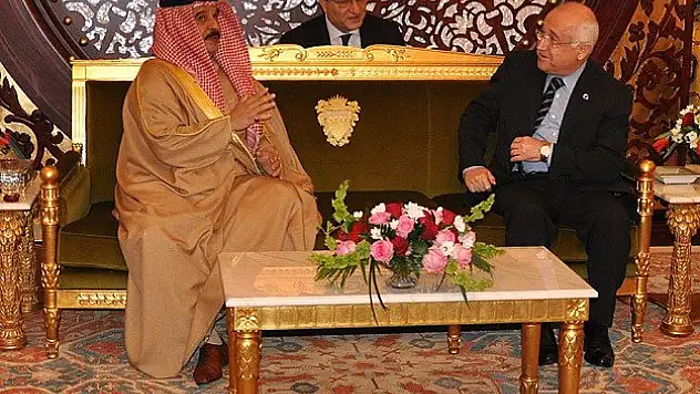 Bahreyn Kralı Al Halife, Çiçek'i kabul etti