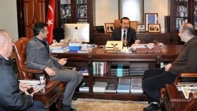 Torku Konya SÜ'den, Rektör Gökbel'e ziyaret