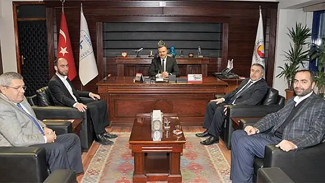 Van OSB heyetinden KSO'ya ziyaret