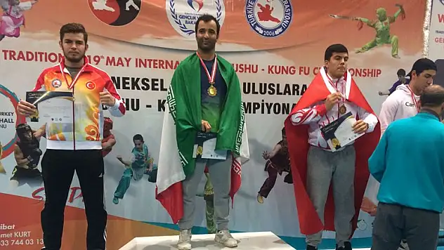 Dilbaz'dan gümüş madalya