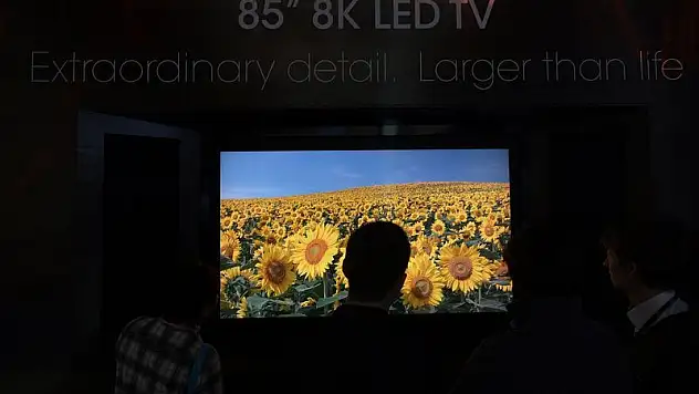 Ne 4K'sı Sharp'dan 8K TV!