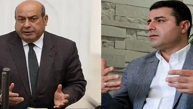 Demirtaş'tan Hasip Kaplan'a yanıt