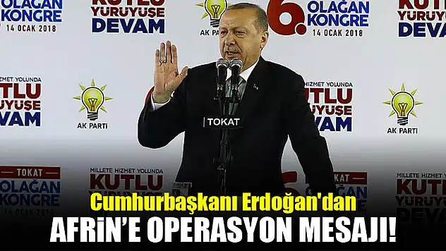 Erdoğan açıkladı! Operasyon geliyor...