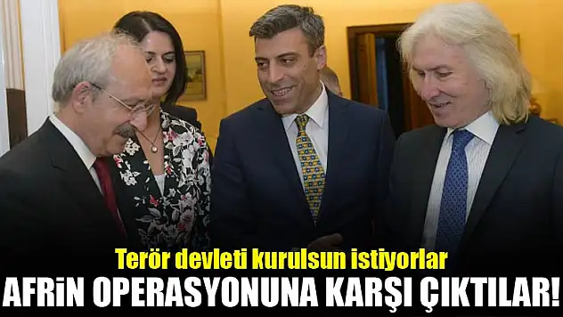 CHP, Afrin operasyonuna da karşı çıktı