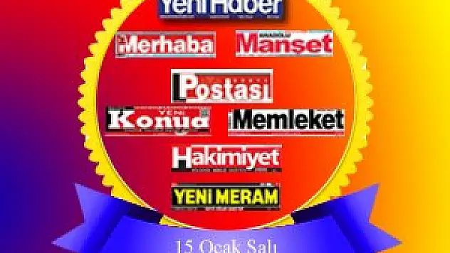 Konya'da gazeteler ne yazdı?