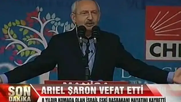 Cemaatin medyası Müslüman katili Şaron'un ölümüne yas tutuyor