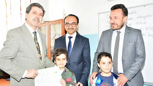 Çumra'da 'Karne' sevinci
