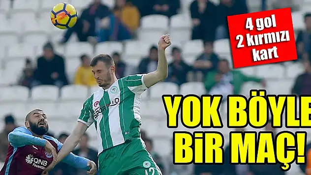Yok böyle bir maç! Konyaspor son saniyede puanı kaptı