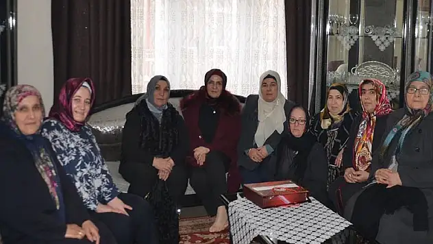 Karatay Belediyesi kadın meclisinden başsağlığı ziyaretleri