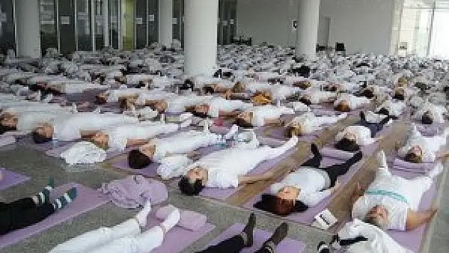 Başkentte yoga karnavalı