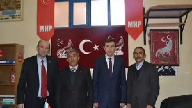 MHP İl Başkanı Taşcı'dan Akören ve Güneysınır'a ziyaret
