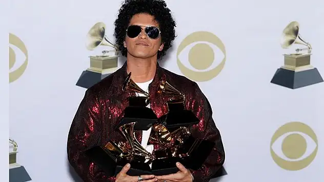 Grammy ödüllerine Bruno Mars damgası