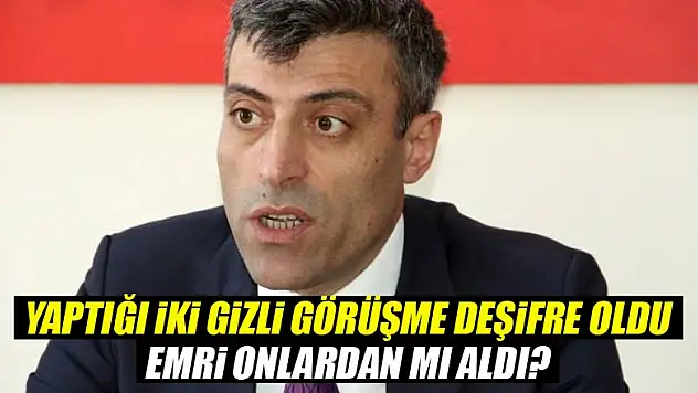 CHP'li Öztürk Yılmaz'ın gizli CIA görüşmesi