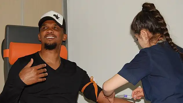 Samuel Eto'o sağlık kontrolünden geçti