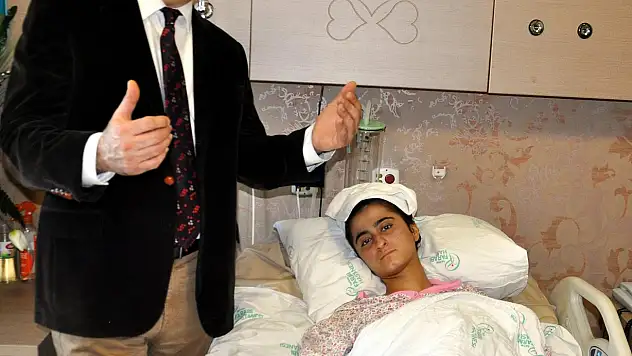 Üniversiteli Büşra'nın yeniden yürüyebilme mutluluğu