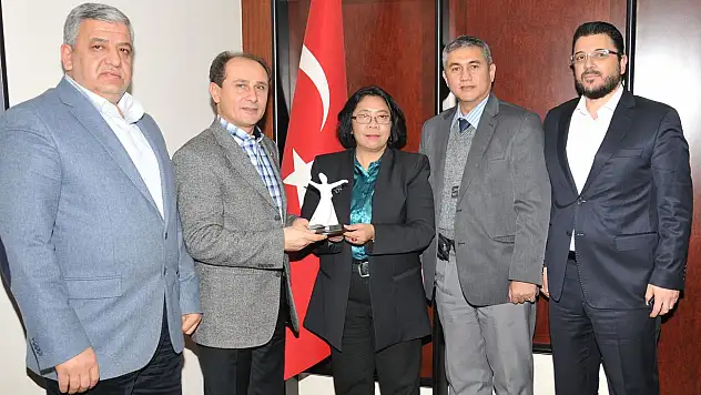 Endonezya Büyükelçisi Agustini, Konya'da