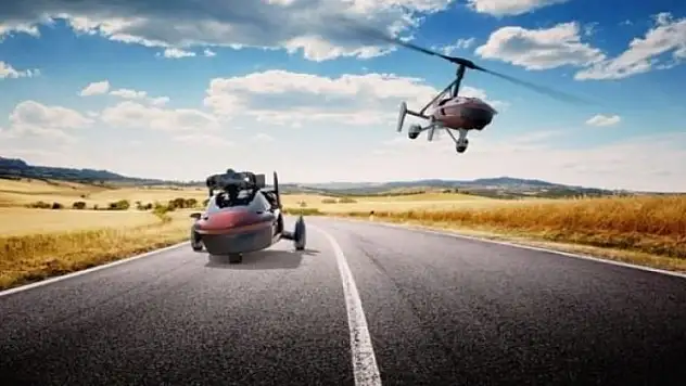 Uçan otomobiller geliyor