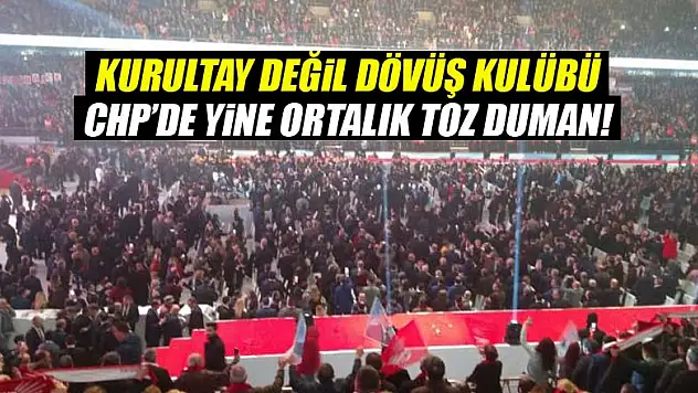 CHP kurultayı krizle başladı! Salonu terk etti