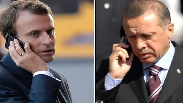 Cumhurbaşkanı Erdoğan Macron'la görüştü