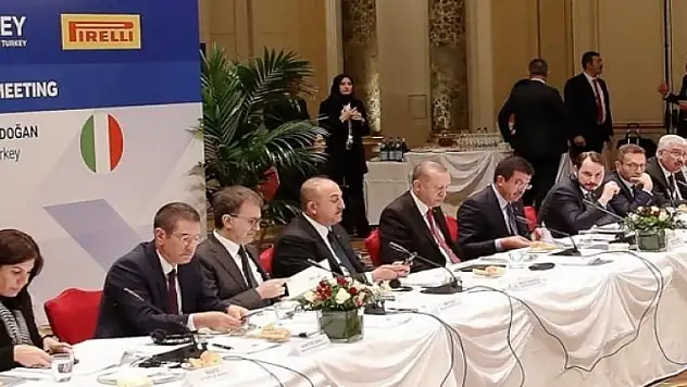 Erdoğan dünya devleri ile bir araya geldi